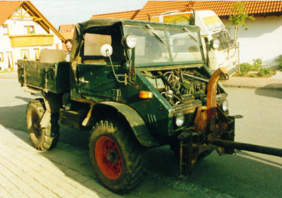 UNIMOG U411a Zustand 1997