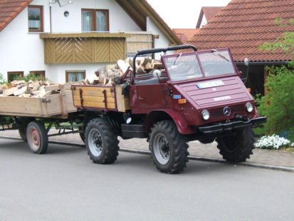 UNIMOG U411a Zustand 2007